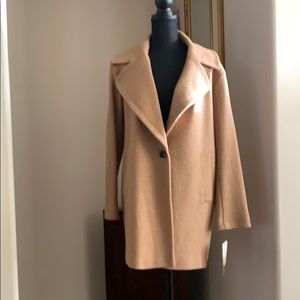 Kensie Wool-Blend Cocoon Coat